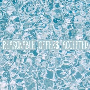 Reasonable offers will be considered